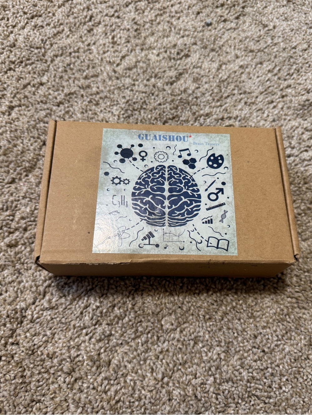 Guaishou brand brain teaser puzzle set